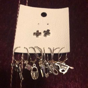 Funky random earrings